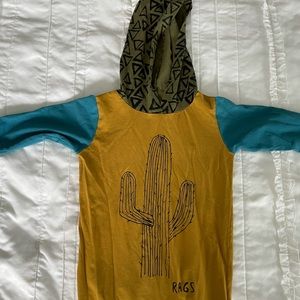 Rags To Ratches romper. Size 3/4.